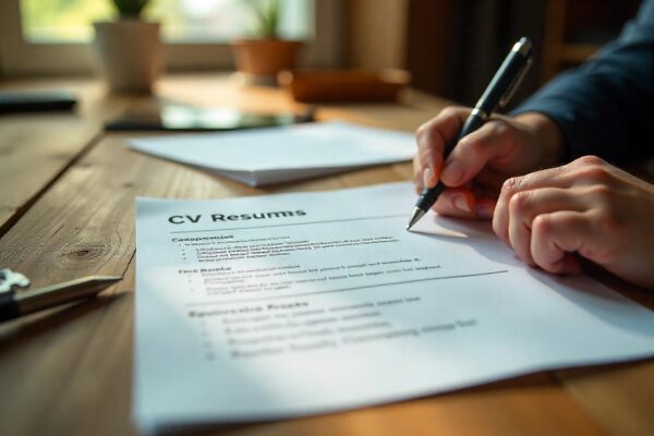 Professional resume with bullet points highlighting key achievements and skills.